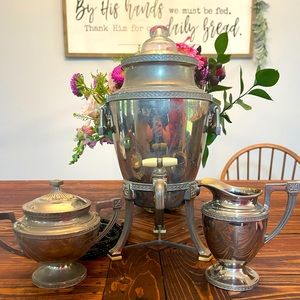 1920’s Universal Landers Frary & Clark No. 9189 Percolator Set!